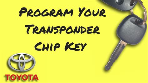 rfid programming toyota key chip|toyota chip key programming.